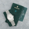 Rolex Datejust 36 Argento Jubilee 16220 Silver Lining 